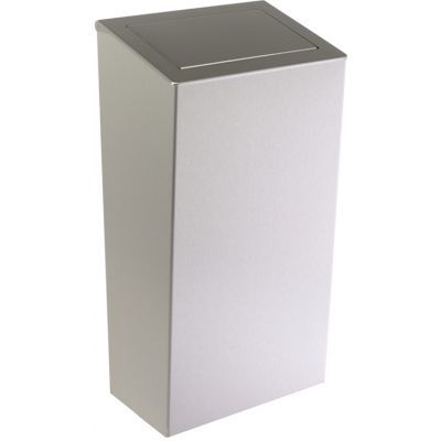 Pakabinama šiukšlių dėžė su dangčiu 30 l, šlifuotas nerūdijantis plienas, 77x 54x78, SWB30S