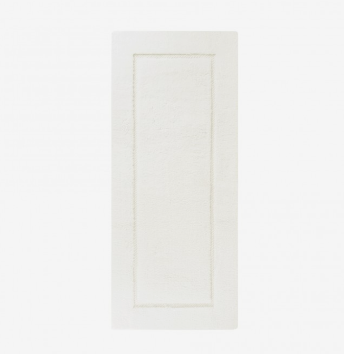 Vonios kilimėlis Egoist RUNNER 70x155cm, snow, R1002909023954