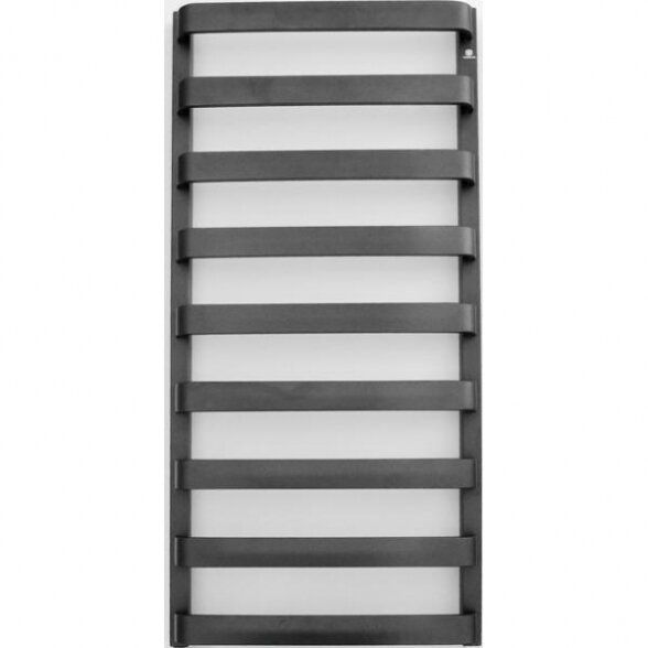 Rankšluosčių džiovintuvas Terma WIX 137x50 cm, juodas matinis