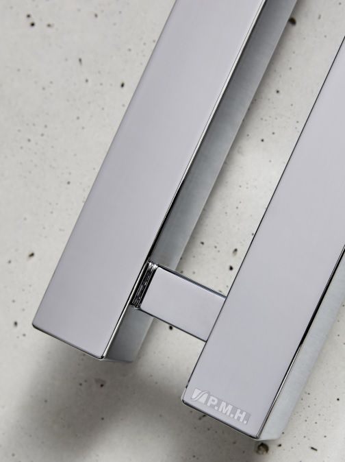 Rankšluosčių džiovintuvas PMH Pluto X 40,5x150 cm, chromas, P2C/6