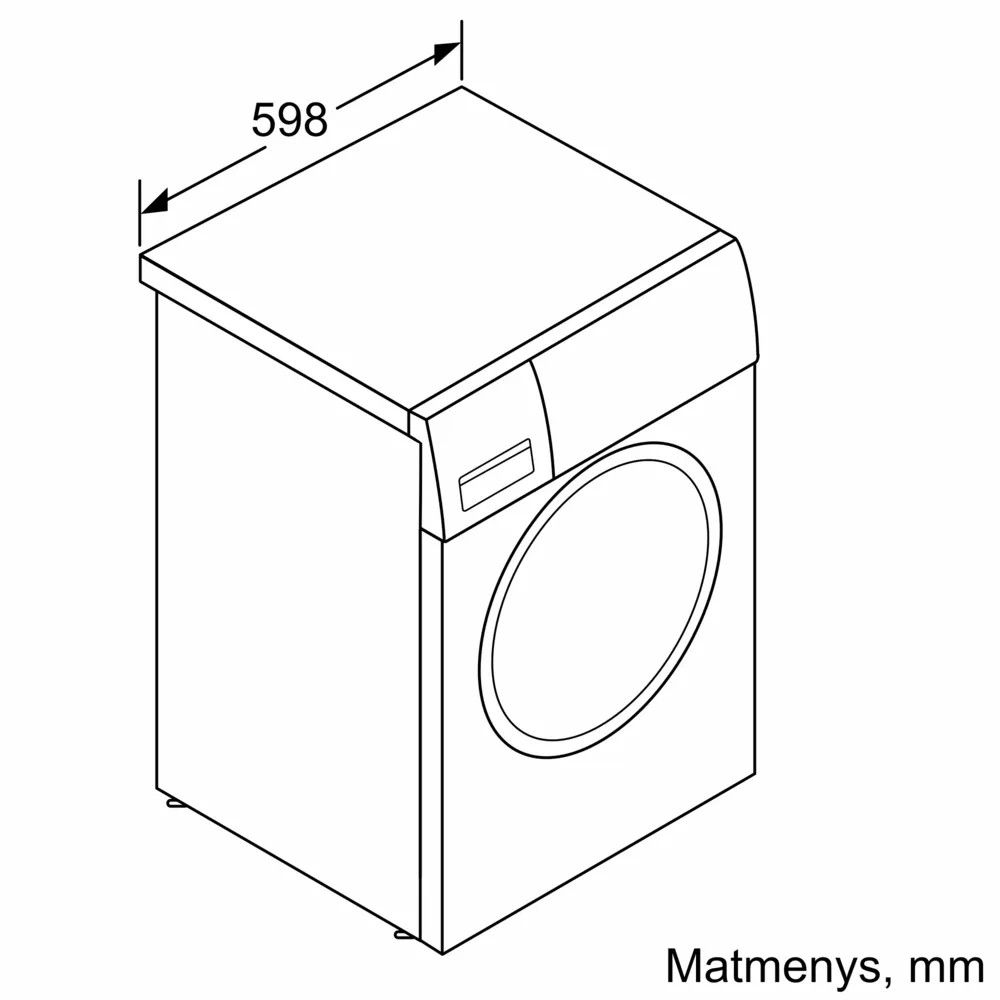 Džiovyklė Bosch WQG2420IDN Džiovyklė Bosch WQG2420IDN