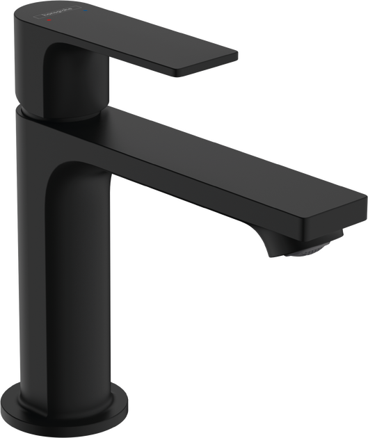 Maišytuvas praustuvui HANSGROHE Rebris E 110, su dugno vožtuvu, matinis juodas, 72557670 Maišytuvas praustuvui HANSGROHE Rebris E 110, su dugno vožtuvu, matinis juodas, 72557670