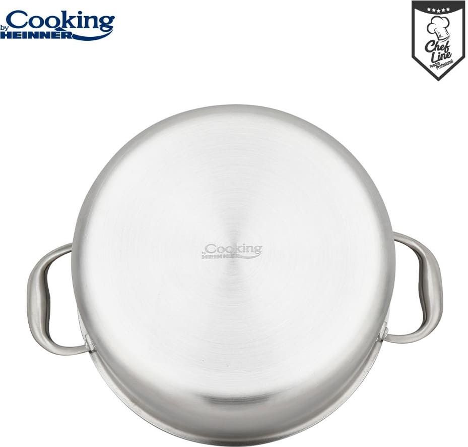 Puodas nerūdijančio plieno su keramikos danga 7L 28x13cm HR-MRK-28 HEINNER