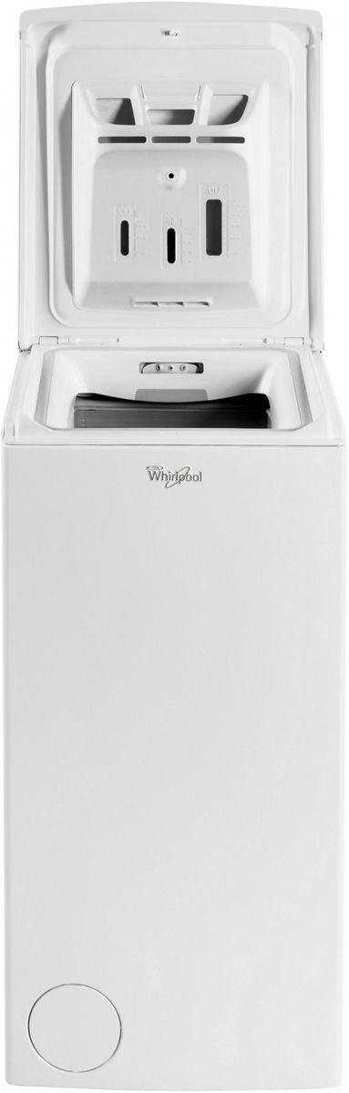 Per viršų pakraunama skalbimo mašina WHIRLPOOL TDLR 65230SS EU/N