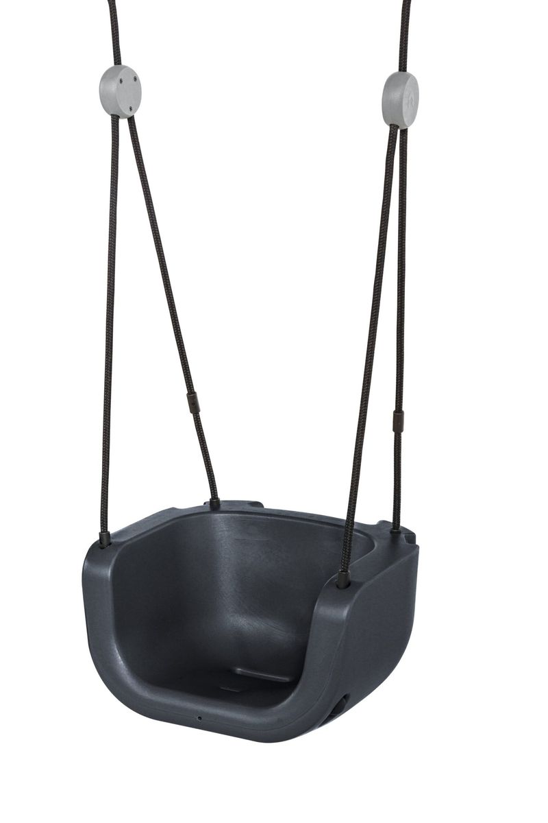 Ergonominės vaikiškos sūpynės 3in1, antracito Ergonominės vaikiškos sūpynės 3in1, antracito