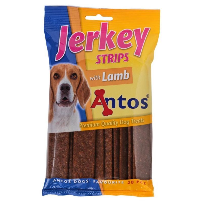 ANTOS Jerkey Strips Lamb 20vnt. plokštelės su ėriena (14), 20411P