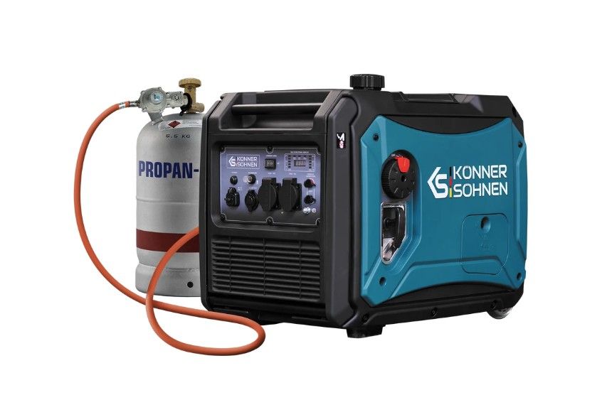 Inverterinis benzininis generatorius Könner amp Söhnen KS 4000iEG S, 3,5kW 230V Inverterinis benzininis generatorius Könner amp Söhnen KS 4000iEG S, 3,5kW 230V