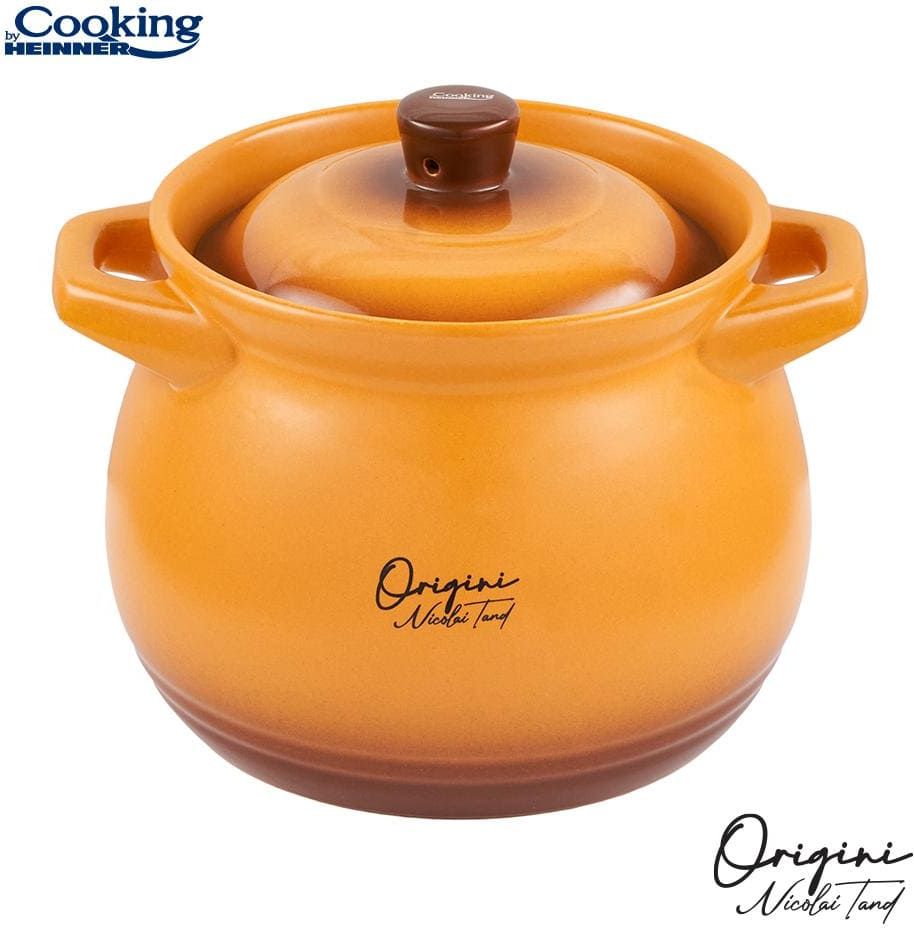 Puodas keramikinis 3L 14.5x16cm HR-FJ-035 HEINNER Puodas keramikinis 3L 14.5x16cm HR-FJ-035 HEINNER