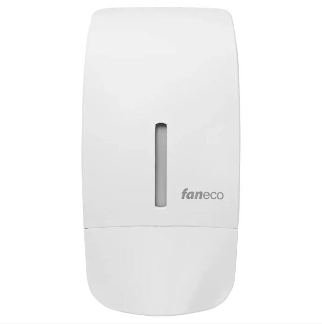 Skysto muilo dozatorius 0,9l Faneco Calma, baltas, CJ9100LPB