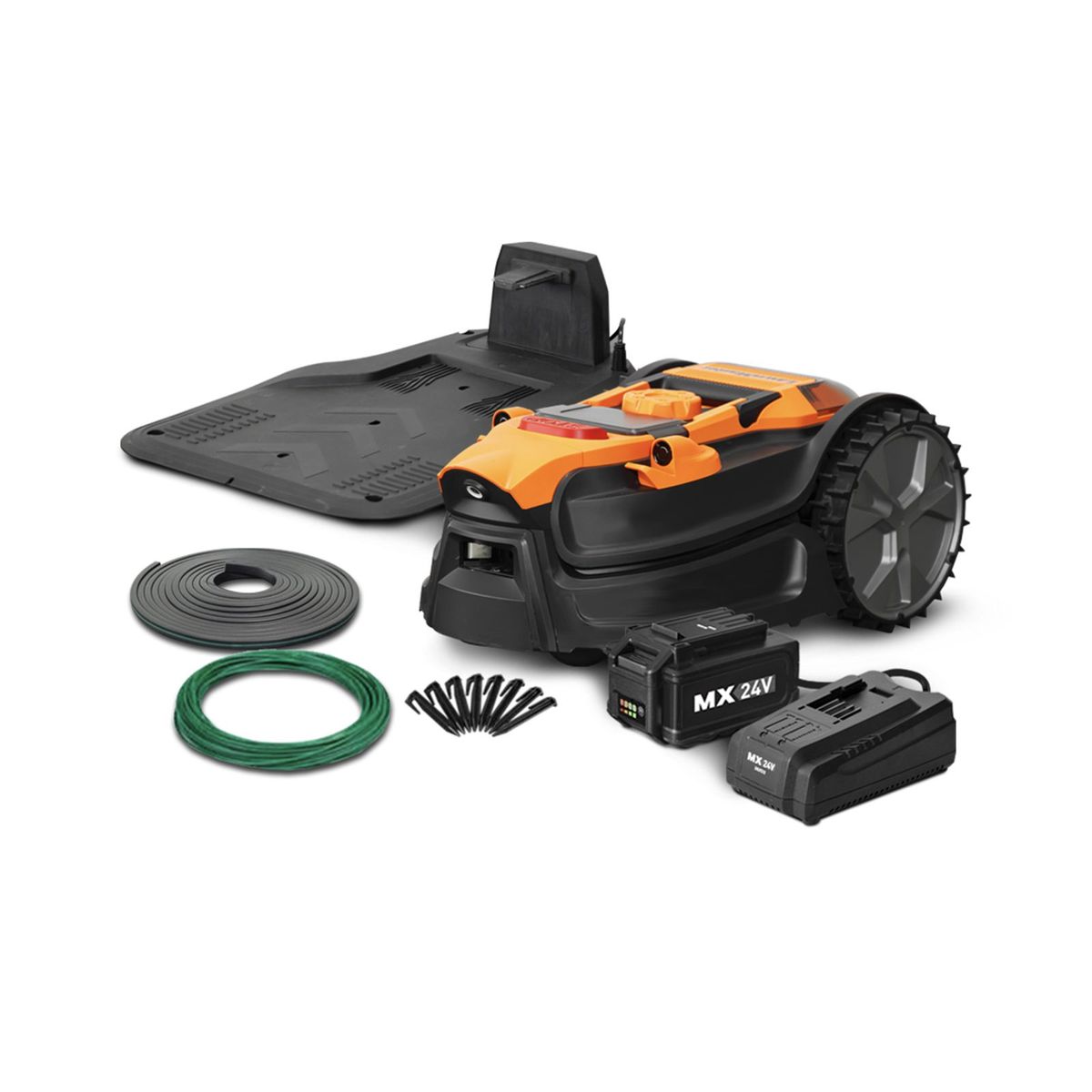 Belaidis vejos robotas Lawnmaster VBRM20D, 24V, 4 Ah, 800 m2 Belaidis vejos robotas Lawnmaster VBRM20D, 24V, 4 Ah, 800 m2