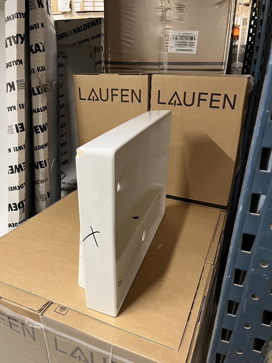 Praustuvas COLLARO 60x47 cm, baltas 4A336001