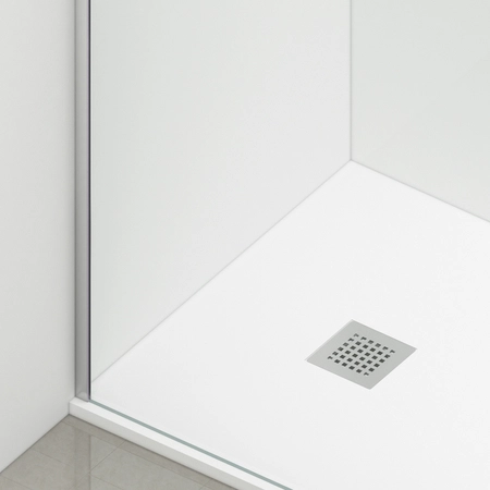 Dušo sienelė Balneo Walk-in Beira 100 cm chromo spalvos profilis, K0101020110-6