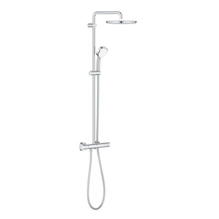 Grohe Tempesta Cosmopolitan 250 termostatinė, virštinkinė dušo sistema, chromas, 26670000