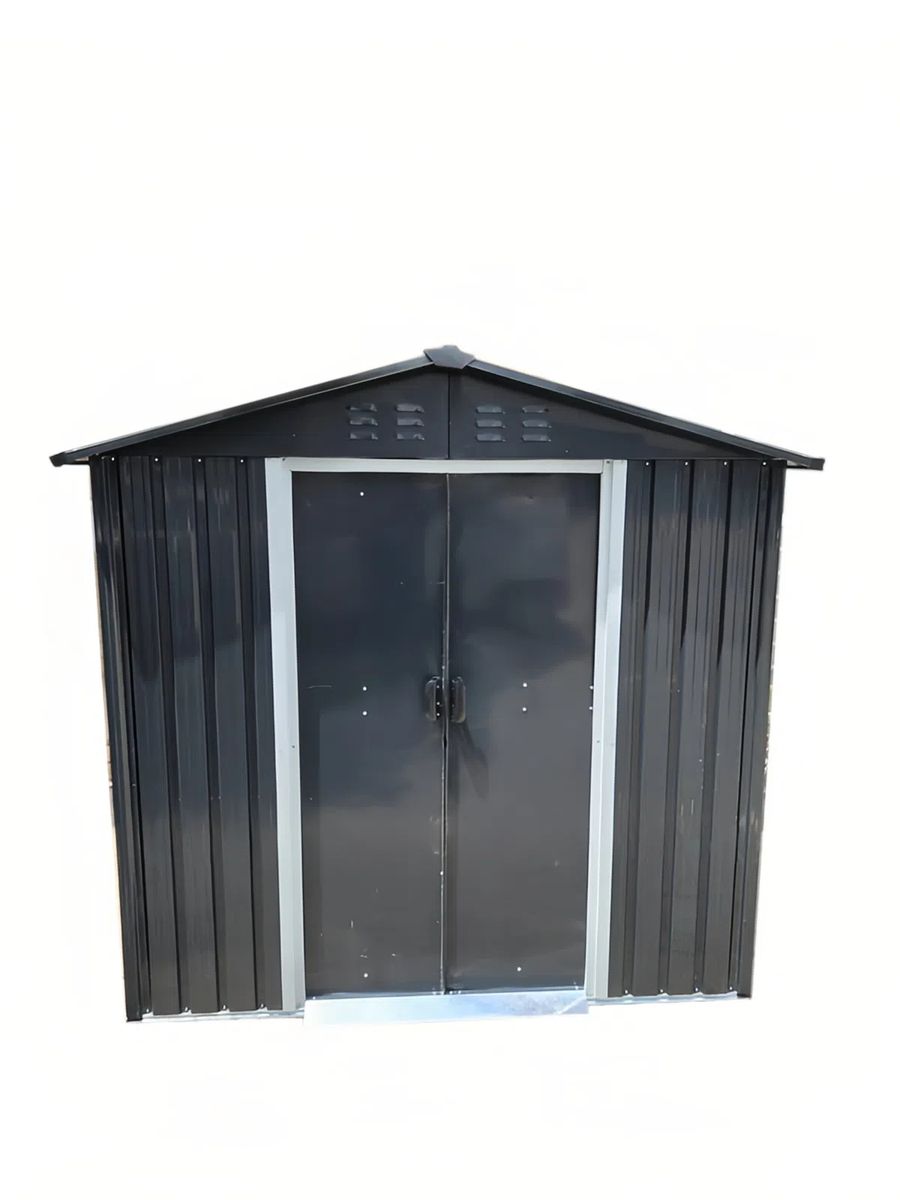 Metalinis sandėliukas HATIS, 3,82 m2, antracito Metalinis sandėliukas HATIS, 3,82 m2, antracito
