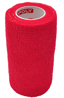 COPOLY tvarstis gyvūnų žaizdoms raudonas 10x450cm 12vnt COPOLY tvarstis gyvūnų žaizdoms raudonas 10x450cm 12vnt