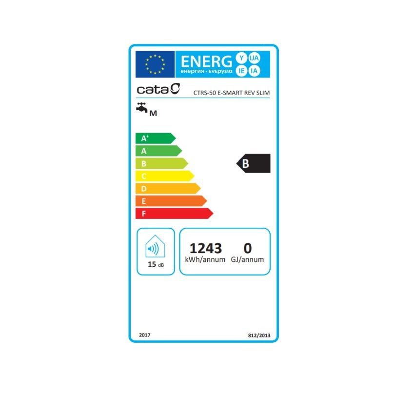 Elektrinis vandens šildytuvas Cata CTRS-50 REV SLIM Smart (boileris) Elektrinis vandens šildytuvas Cata CTRS-50 REV SLIM Smart (boileris)