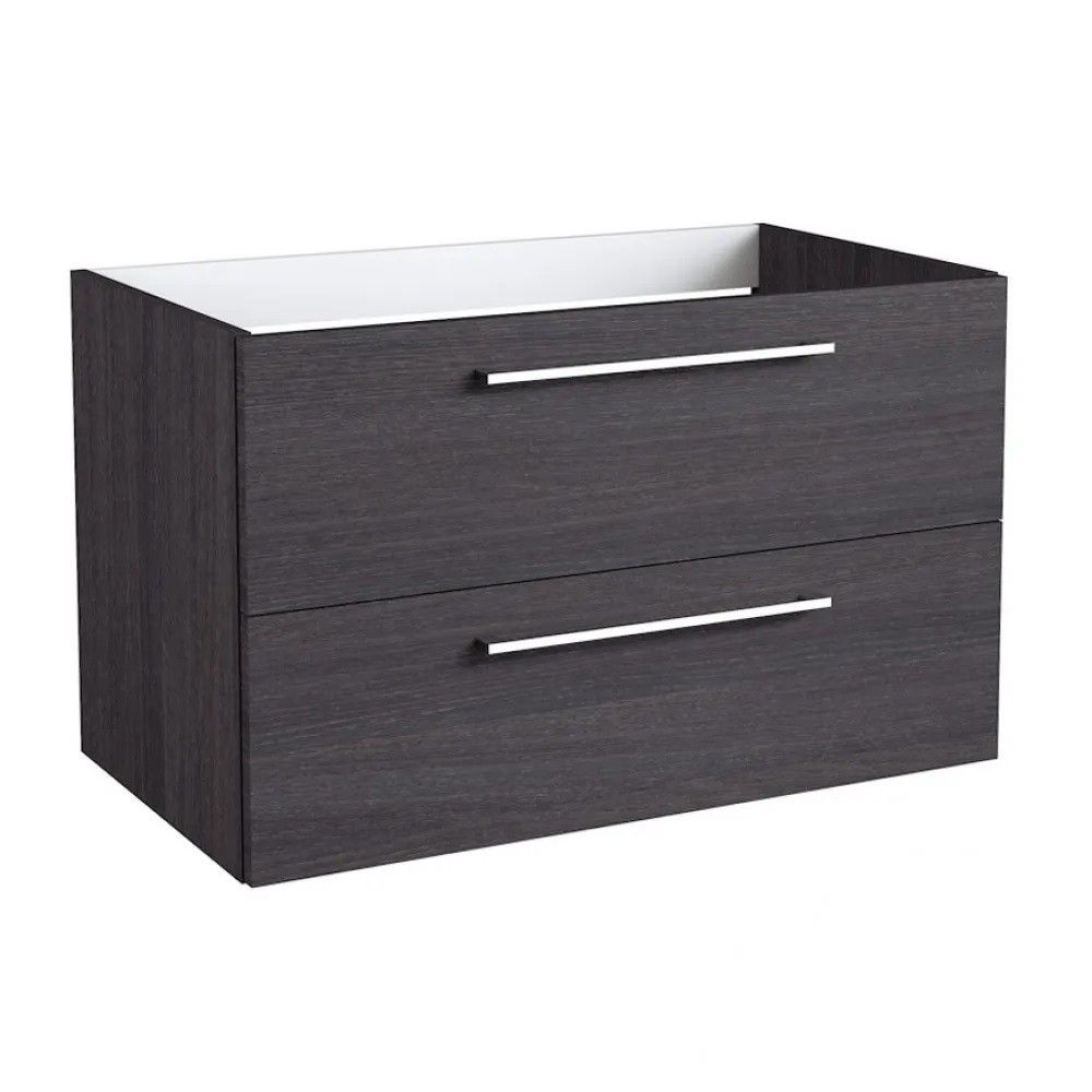 Apatinė spintelė Kame DUET su stalčiais, 79cm, juodas ąžuolas BU/8-2DR/1