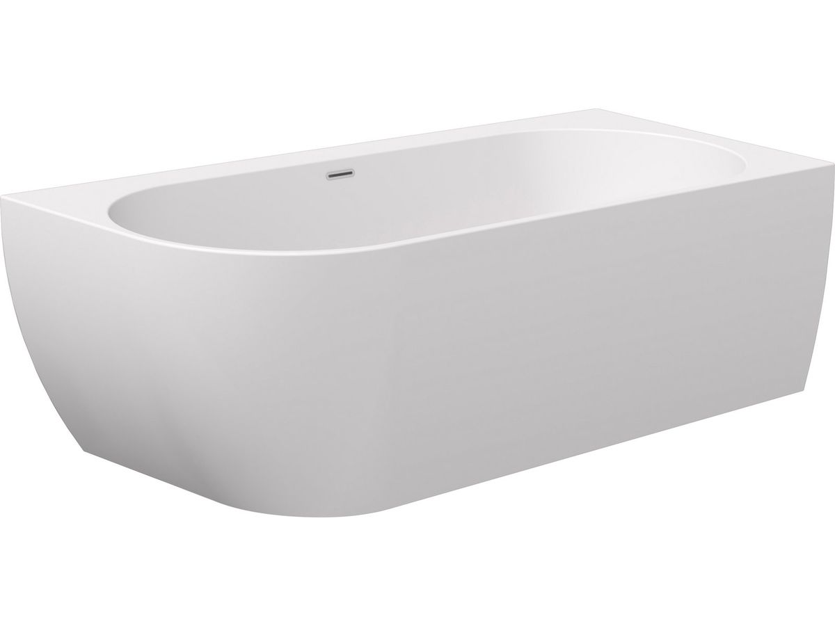 Vonia Freedom Corner R 1700 x 800 sniego baltumo (persipylimo ir sifono dangteliai baltos spalvos) XC00100048