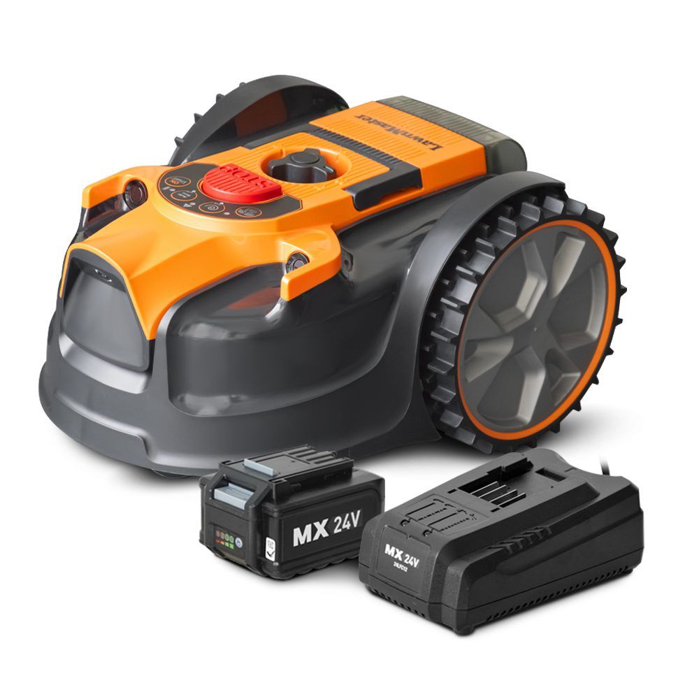 Belaidis vejos pjovimo robotas Lawnmaster 24 V, 4 Ah,250m2 Belaidis vejos pjovimo robotas Lawnmaster 24 V, 4 Ah,250m2