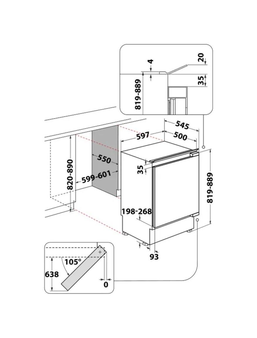Šaldytuvas BEKO BU1154HCN Šaldytuvas BEKO BU1154HCN