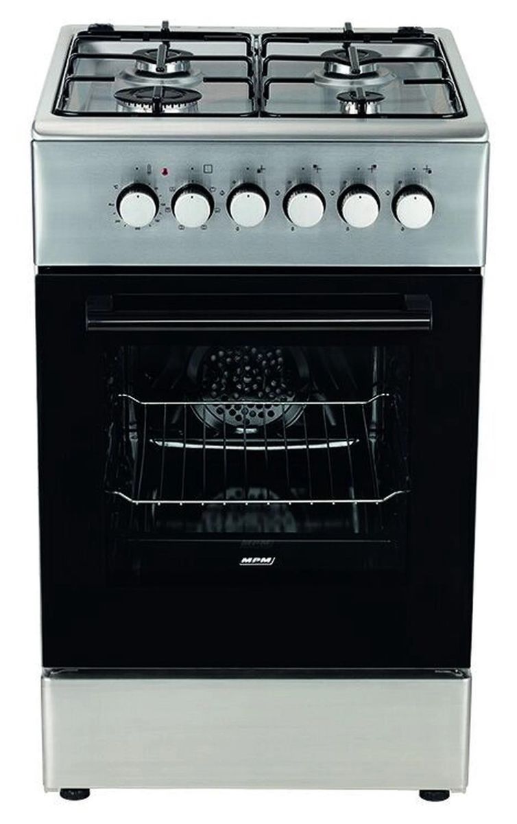 Dujinė viryklė su elektrine orkaite MPM-54-KGM-06E Dujinė viryklė su elektrine orkaite MPM-54-KGM-06E