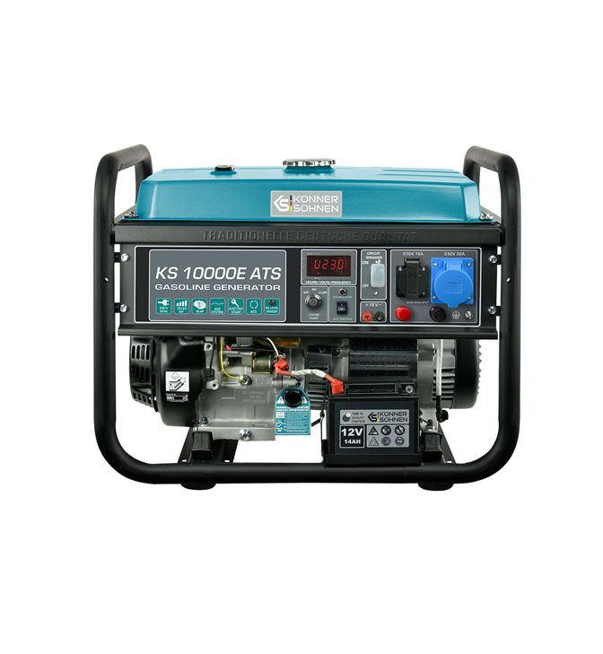 Generatorius benzininis 8000W, KS 10000E-ATS, KÖNNER & SÖHNEN Generatorius benzininis 8000W, KS 10000E-ATS, KÖNNER & SÖHNEN