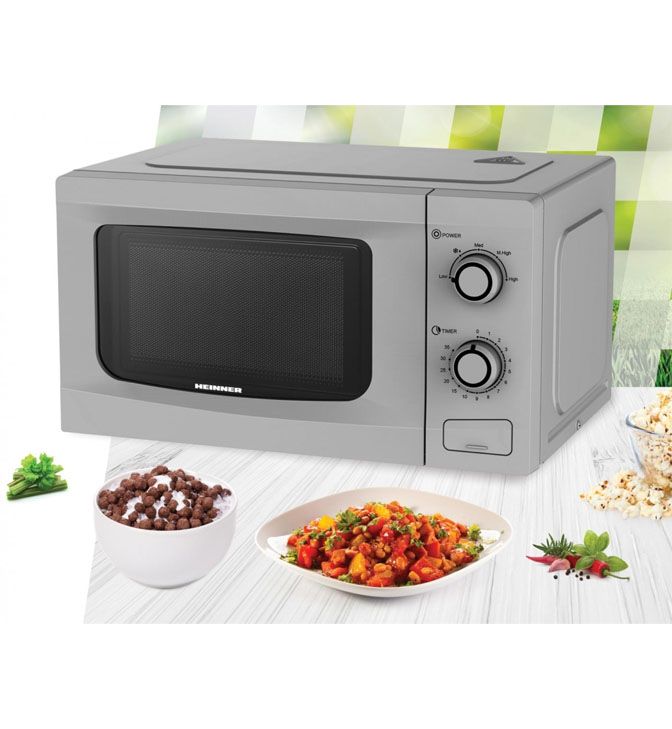 Mikrobangų krosnelė 700W, 20L HMW-M2035SL HEINNER Mikrobangų krosnelė 700W, 20L HMW-M2035SL HEINNER