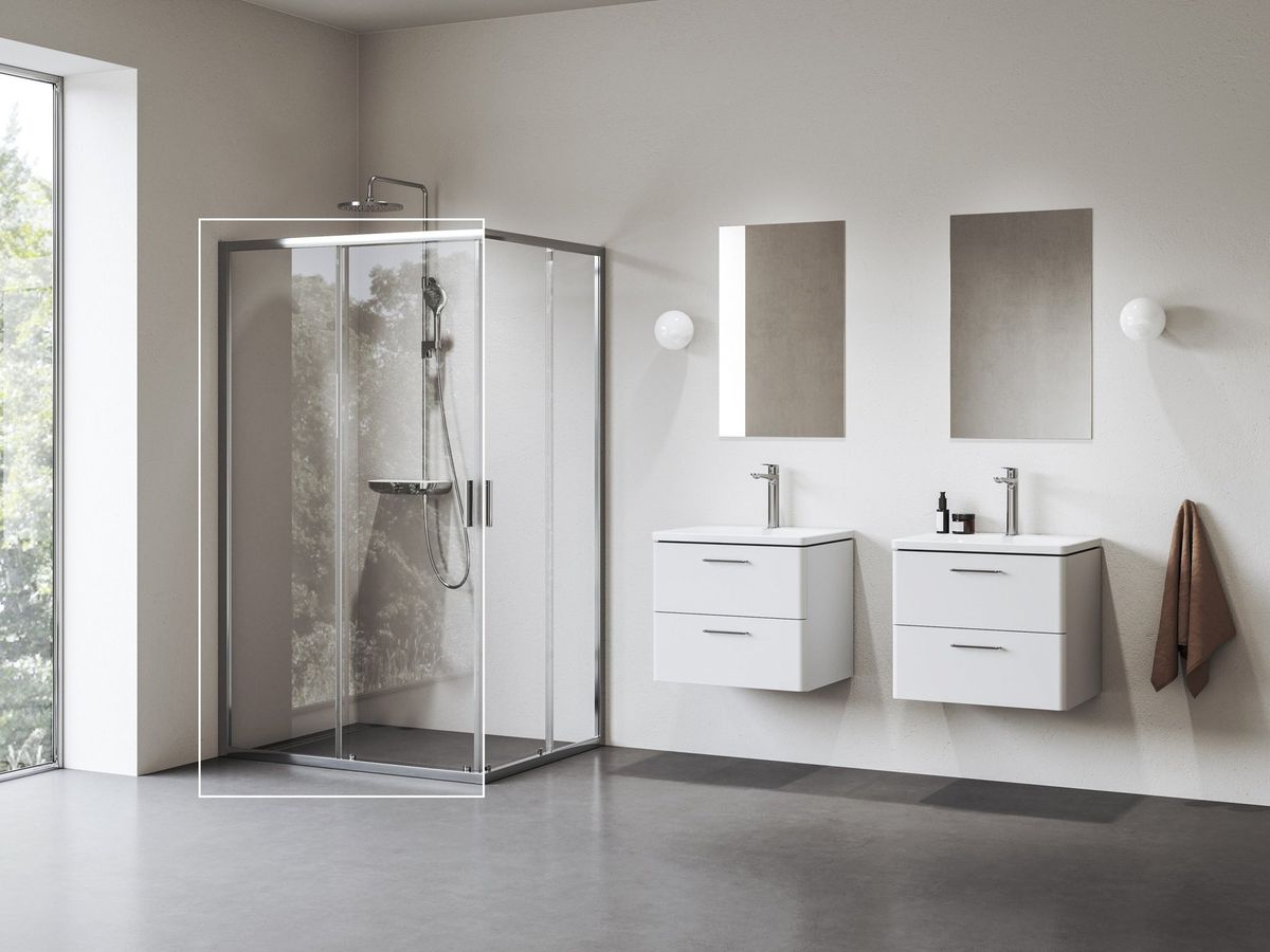 Dušo kabina Ravak Blix II NBLRV2K+NBLRV2K 100 cm 1XMA0C00Z1 Dušo kabina Ravak Blix II NBLRV2K+NBLRV2K 100 cm 1XMA0C00Z1