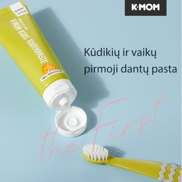 Dantų pasta vaikams K-Mom be fluoro 30 g