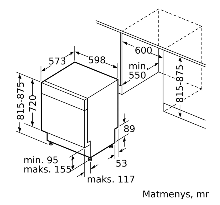 Indaplovė BOSCH SMU6ZCW10S