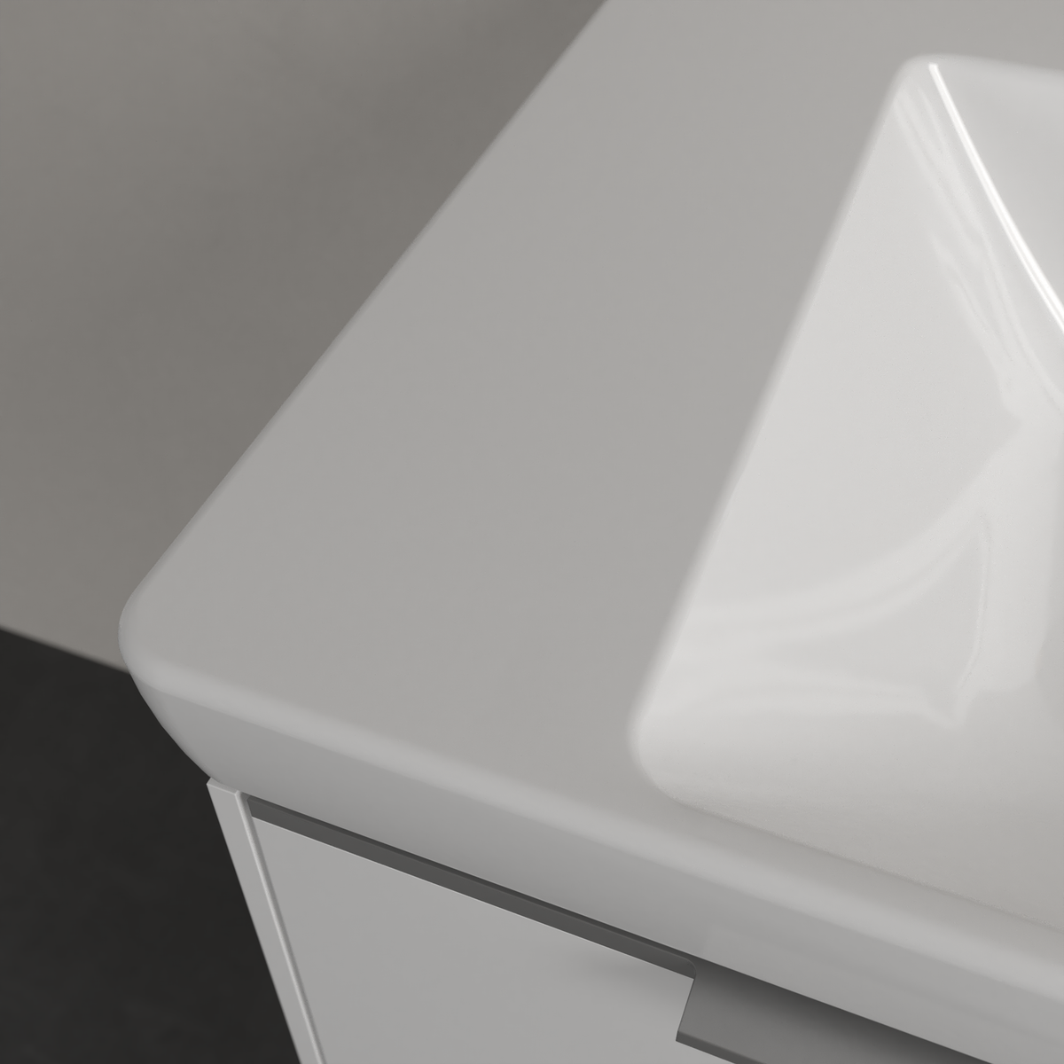 Praustuvas Villeroy & Boch SUBWAY 3.0, 800x470 mm, baltas CeramicPlus, 4A7080R1