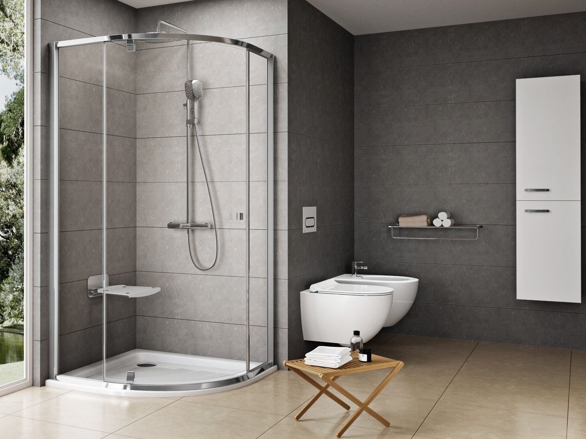 Padėklas RONDA 90x90 baltas, A217001220