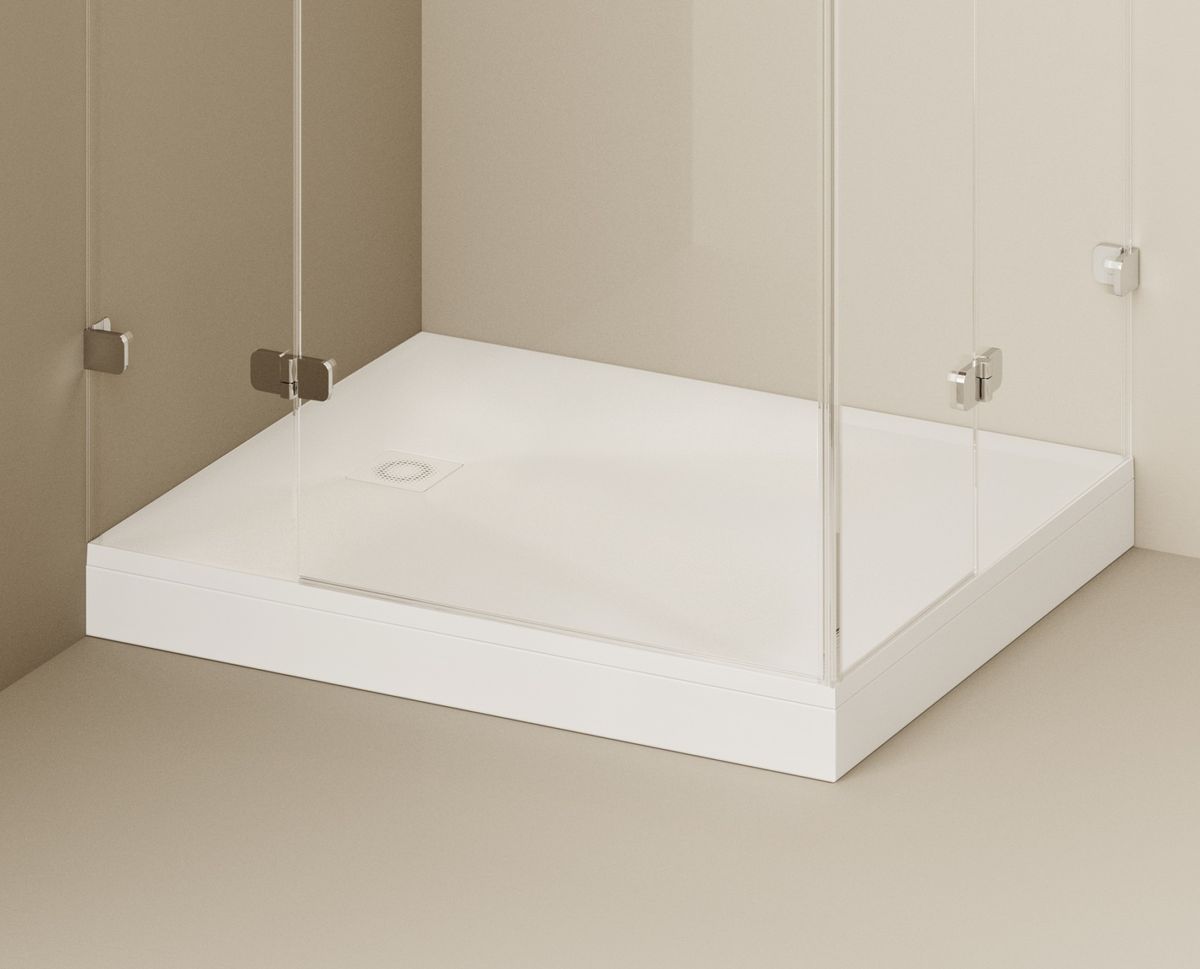 Dušo padėklas LETTERA 80×100 cm komplektas Dušo padėklas LETTERA 80×100 cm komplektas