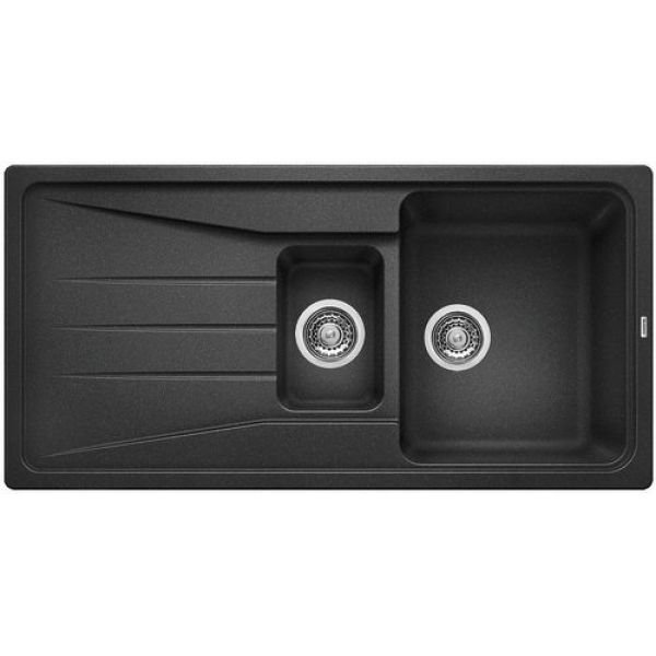 Silgranitinė plautuvė BLANCO SONA 6 S SILG PDUR Antracitas O.ZUB O.AF