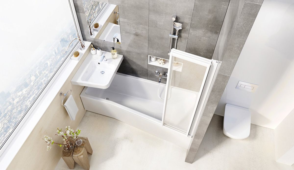 Vonia BE HAPPY II 160x75 L, balta C961000000