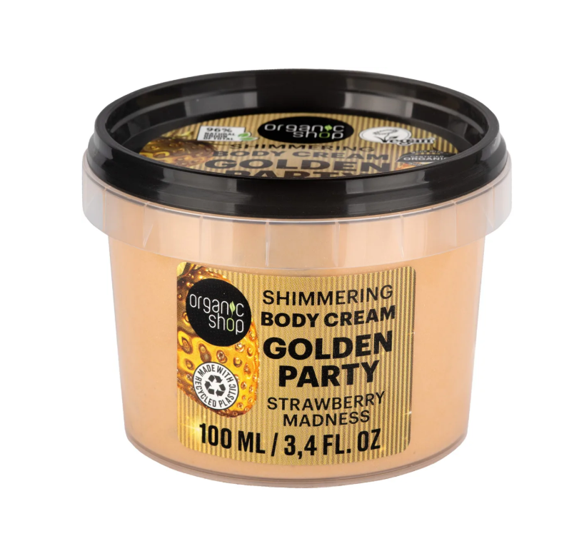 Kūno priežiūros rinkinys Organic Shop Golden, 06670 Kūno priežiūros rinkinys Organic Shop Golden, 06670