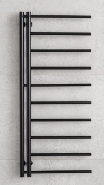 Rankšluosčių džiovintuvas PMH Apollo 50x150 cm, juoda struktūrinė