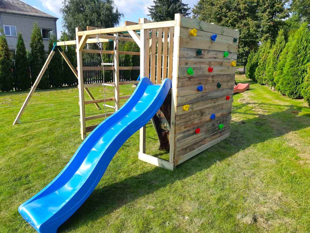 Mėlyna čiuožykla 220 cm Mėlyna čiuožykla 220 cm