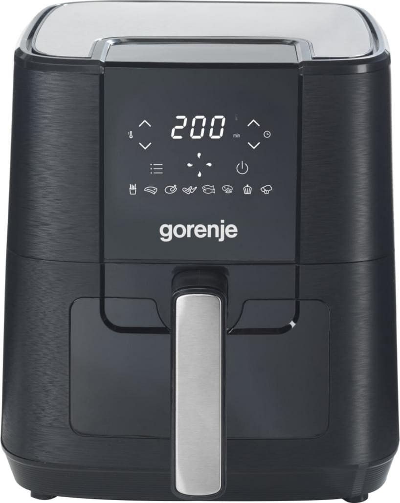 Karšto oro gruzdintuvė Gorenje AF1350DWB, 1350 W, 5,4 l Karšto oro gruzdintuvė Gorenje AF1350DWB, 1350 W, 5,4 l