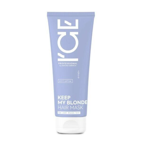 Kaukė šviesiems plaukams ICE Keep My Blonde Anti-Yellow, 250 ml