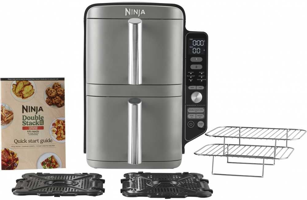 Karšto oro gruzdintuvė Ninja Double Stack XL, SL400EU