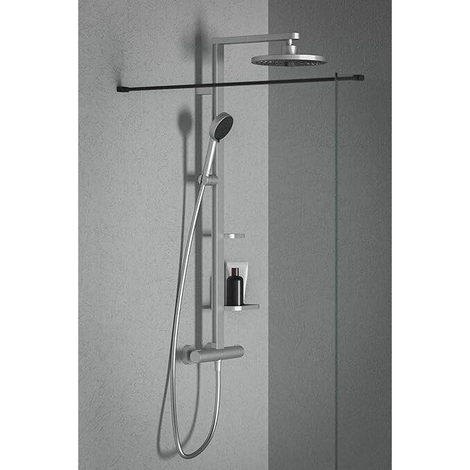 Termostatinė dušo sistema Ideal Standard ALU+, sidabro, BD583SI