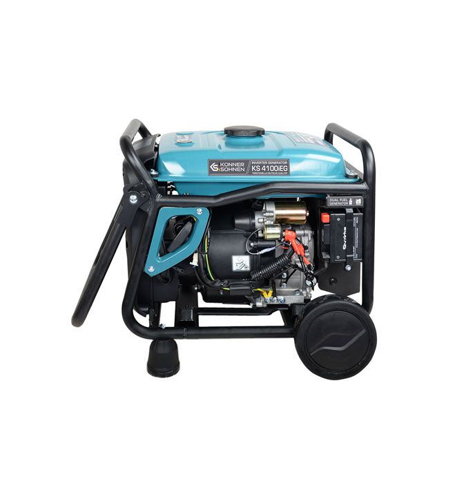 Inverterinis benzinas/dujos generatorius 4000W, KS 4100iEG, KÖNNER & SÖHNEN Inverterinis benzinas/dujos generatorius 4000W, KS 4100iEG, KÖNNER & SÖHNEN