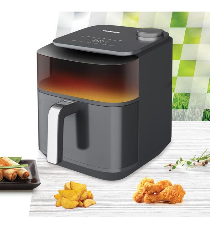 Karšto oro gruzdintuvė 1800W, 6.7L HAF-H7DLST1800 HEINNER Karšto oro gruzdintuvė 1800W, 6.7L HAF-H7DLST1800 HEINNER
