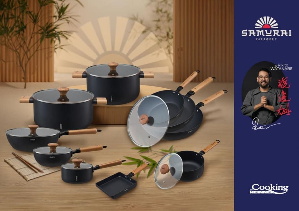 Wok keptuvė su dangčiu aliuminio su keramikos danga 28x8cm HR-SNT-WC28 HEINNER Wok keptuvė su dangčiu aliuminio su keramikos danga 28x8cm HR-SNT-WC28 HEINNER