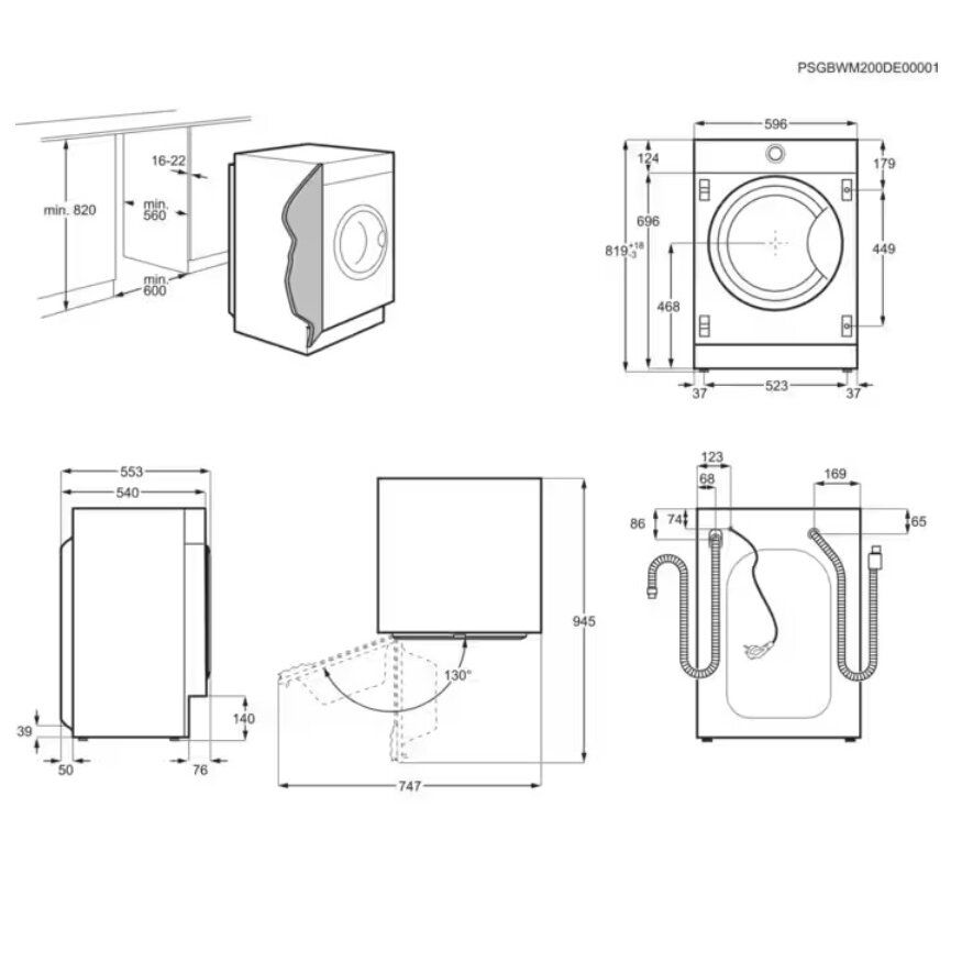 Skalbyklė ELECTROLUX EW8F348SCI