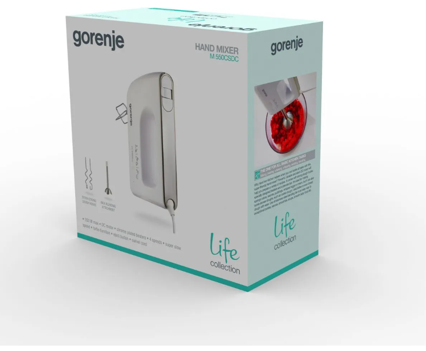 Plaktuvas GORENJE M550CSDC