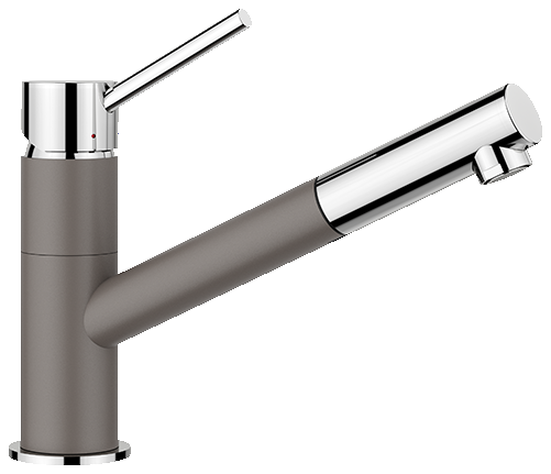 Plautuvės maišytuvas BLANCO KANO-S Pilka/chrome HD