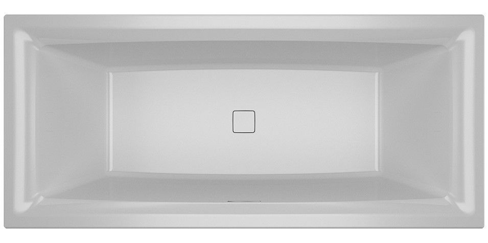 Akrilinė vonia Riho Still Square 180x80 cm, balta, B099001005
