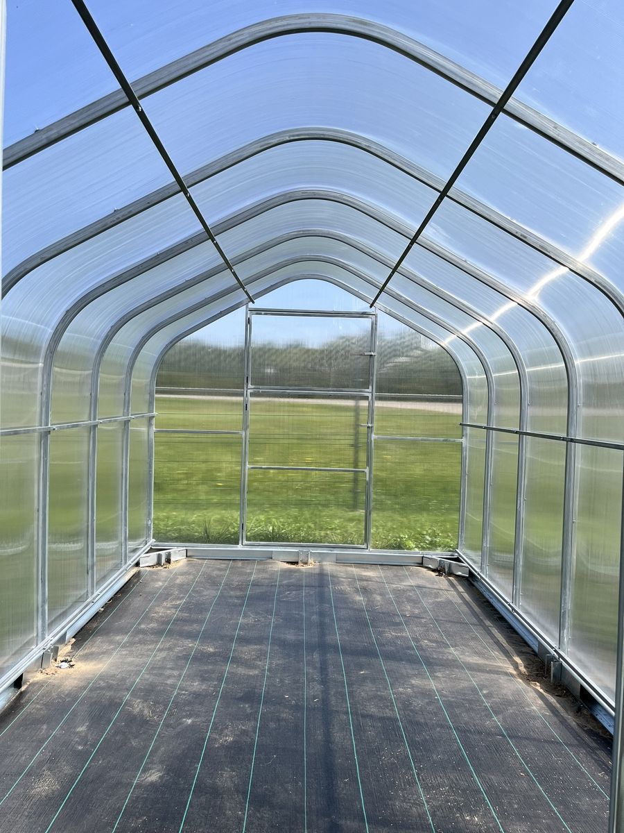 Lietuviškas šiltnamis SH FAMILY 10 m2, (Plotis 2,5 m), danga 6 mm, ilgis 4 m, 26638-26639